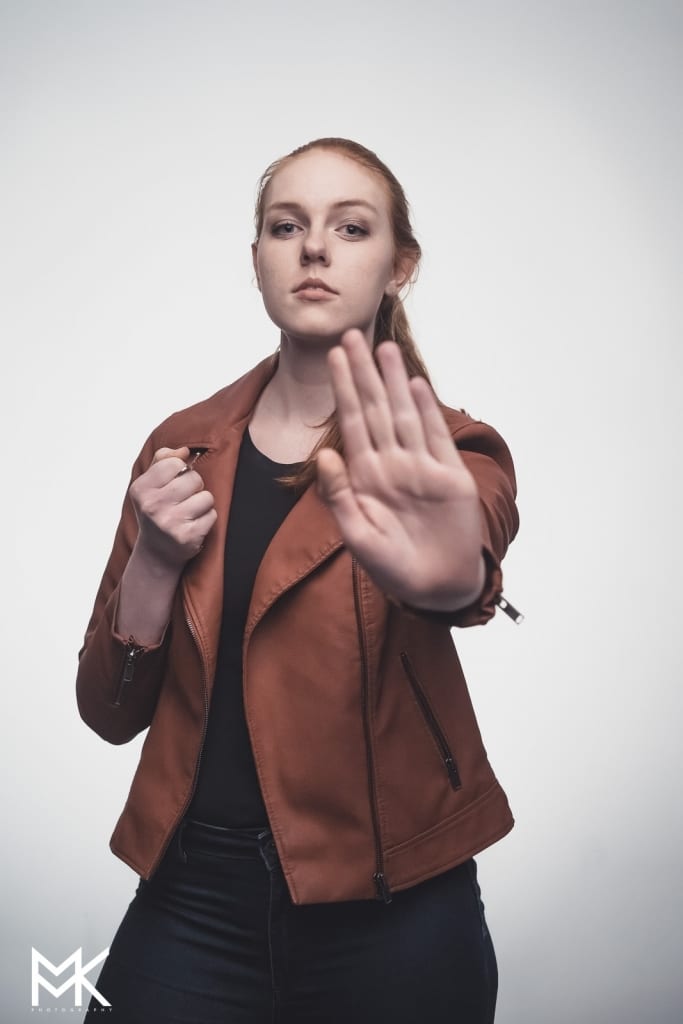 Starke Frauen Selbstverteidigung Fotografie Power sucht Frau Kampagne 2020