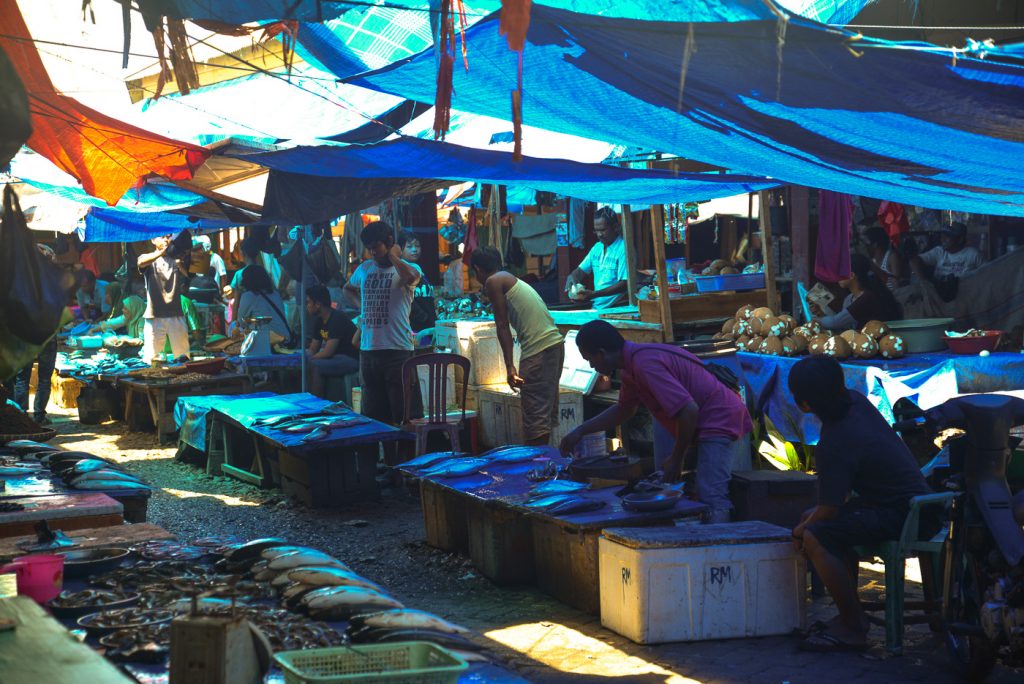 market markt Toli-Toli Indonesien Sulawesi Reisefotografie Travel photography
